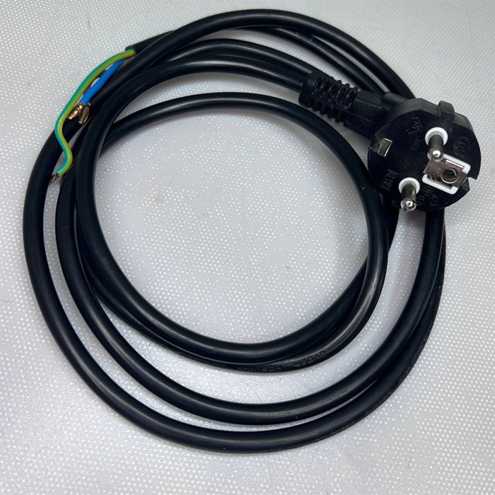 Шнур питания Б/У 3*1mm² 16A  250V 1,5м угловая вилка 00755127-БУ - фото 126510