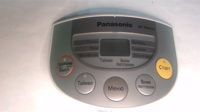 Плата управления мультиварки Panasonic SR-TMH10 11852 - фото 14280