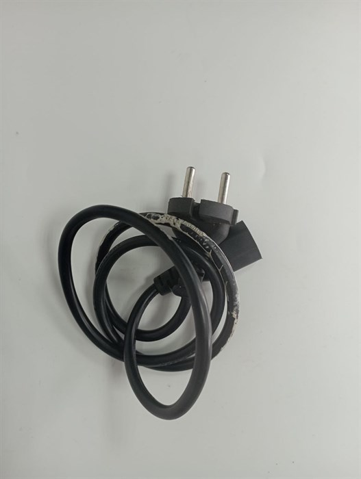 Сетевой шнур 2х0,75mm² 10-16A 250V Длина - 0,9м. 13479 - фото 17003
