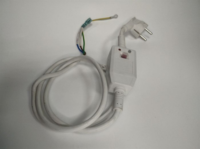 Шнур питания с евро-вилкой и с УЗО (10A 230V) водонагревателя BALLU BWH/S 50 RODON HC-1119443 - фото 17188