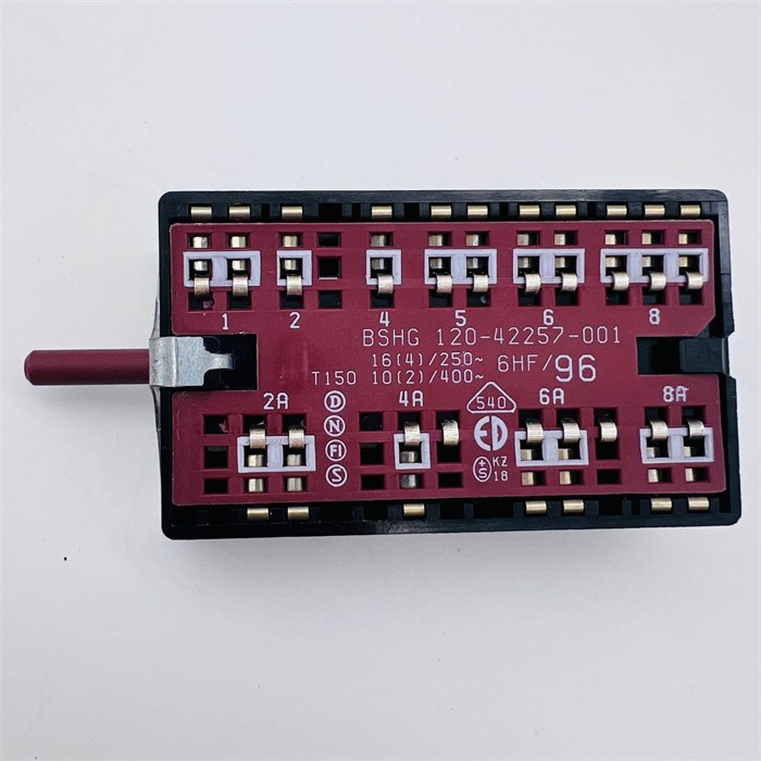 162239 Переключатель режимов для духового шкафа Bosch, Siemens 162239-1 - фото 418231