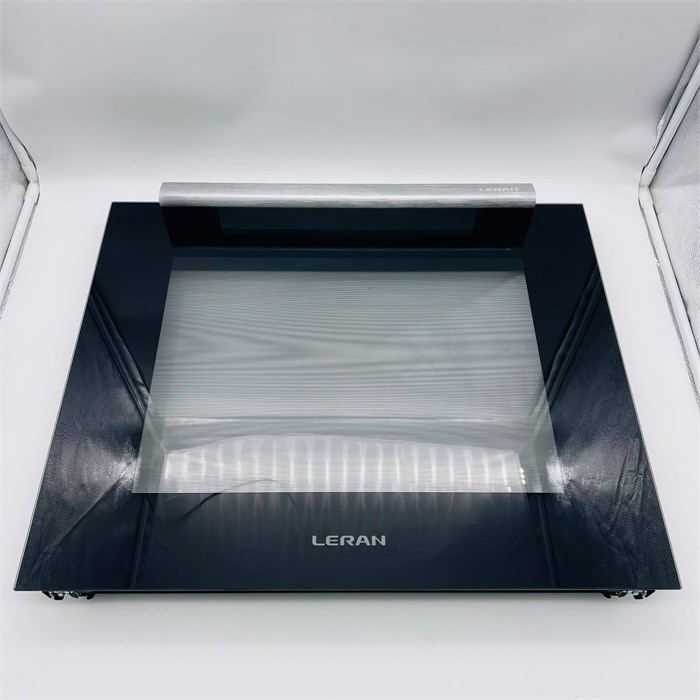 Дверь в сборе для духового шкафа Leran EOM 6077 BG (593/478) толстая ручка / Midea 458660 - фото 423740