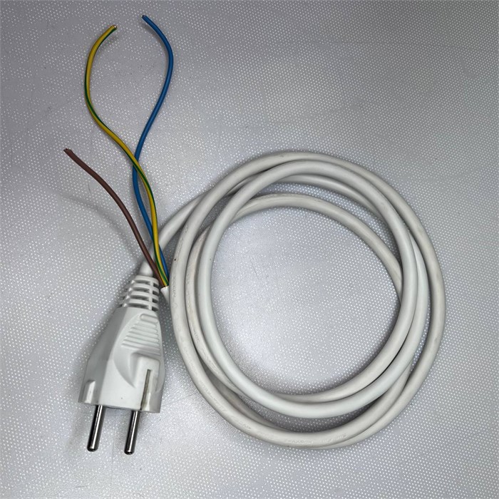 Шнур питания Б/У 3*1mm² 16A  250V 1,5м прямая вилка 00754422-БУ - фото 540474