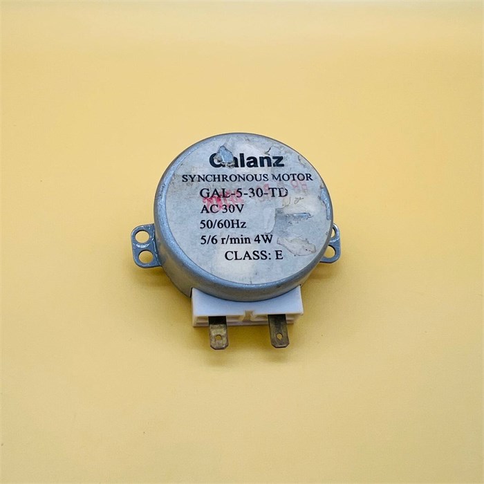 Двигатель вращения поддона Б/У Galanz GAL-5-30-TD AC 30V для микроволновой печи Bork MW IISW 3020 T GAL-5-30-TD-БУ - фото 604635
