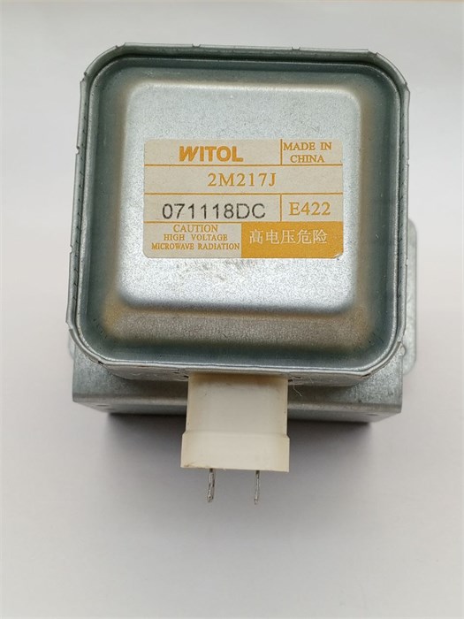 Магнетрон Б/У Witol 2M217J 071118DC для микроволновой печи RTS1747600000852183-БУ - фото 641330