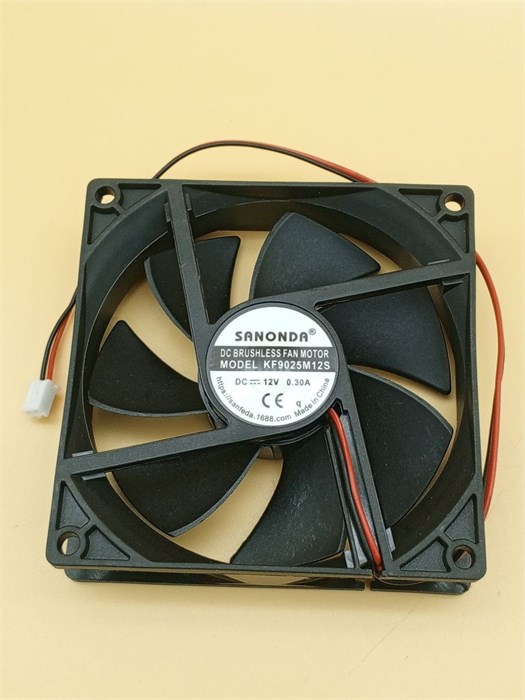 Вентилятор / кулер 12V DC 0.17 А 92х92х25 мм RTS1747600000852531 - фото 658006