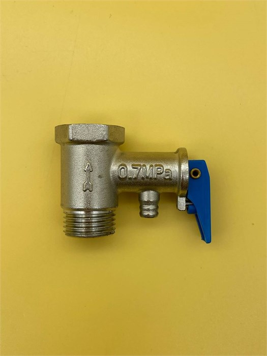Клапан предохранительный 1/2", 7 бар, с ручкой RTS1747600000852768 - фото 672657