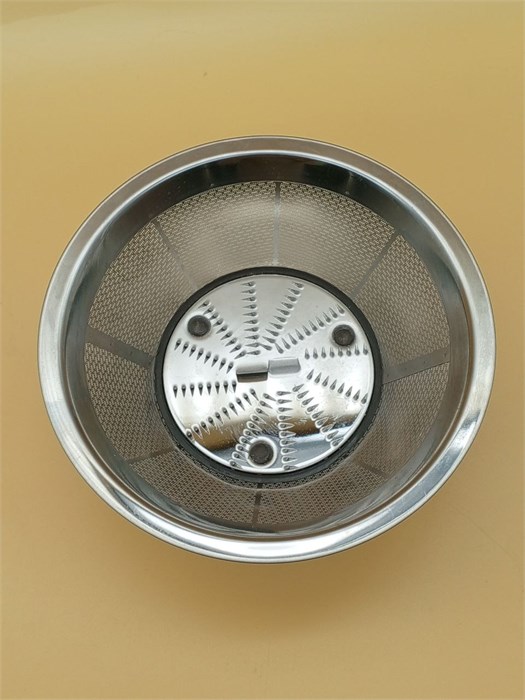 Нож-сито (фильтр-терка) Б/У для соковыжималки Moulinex JU385H30 RTS1747600000852794-БУ - фото 673037