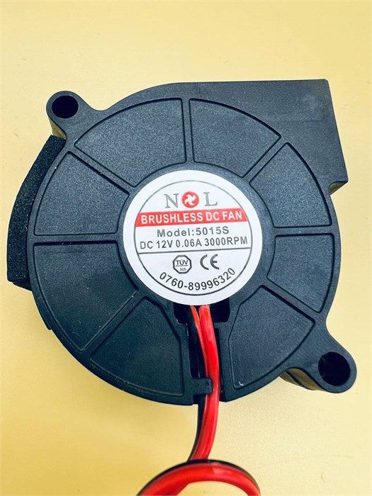 Вентилятор охлаждения для увлажнителя воздуха 0760-89996320 5015S Dc12V0,06A 3000RPM 00755000-1 - фото 727299