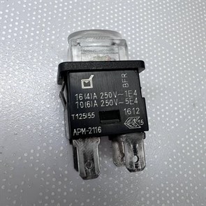 Кнопка Б/У (включатель) для напольного отпаривателя Philips GC532 GC534 GC535 GC562 RTS174760000080932-БУ