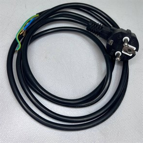 Шнур питания Б/У 3*1mm² 16A  250V 1,5м угловая вилка 00755127-БУ