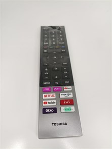 Пульт для Toshiba CT-95036 (оригинал) голосовое управление для телевизора 43C350KE, 50M550KE, 55C350KE, 55M550KE, 65C350KE 12473