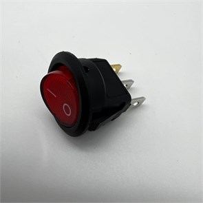 Переключатель KCD-106101011RKA (KC01) ON/OFF 250V 6A красный (3с) KCD-106101011RKA