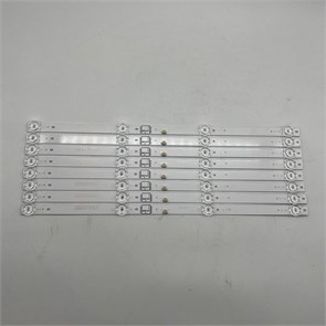 Подсветка CC02500D410V07 3V MS-L2006 V1 для ТВ DEXP U50E7000Q U50E9000Q U50E8000Q AMCV LE-50ZTUS27 Hyundai H-LED50U507BS2 (комплект 8шт) CC02500D410V07