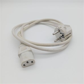 Шнур питания Б/У 3*0,75mm² 16A 250V 1м угловая вилка RTS174760000081970-Б/У