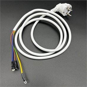 Шнур питания Б/У 3*1mm² 16A  250V 1,0м угловая вилка RTS174760000082201-бу