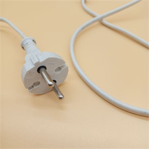 Шнур Б/У сетевой 2*0.75mm для мясорубки 120 см RTS174760000083152бу
