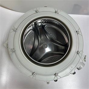 Бак Б/У в сборе для стиральной машины Dexp S6K14PDW (Состав: F31190001-B, F31190001, F31180004) F31190001-F31180004-бу