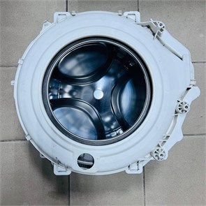 Бак Б/У узкий для стиральной машины INDESIT и ARISTON 118020, 482000080739, C00118020, 084684, 034334 C00118020-бу
