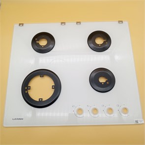12566200A27190 Стекло поверхности GH 64522 WG (белое) / Midea 12566200A27190