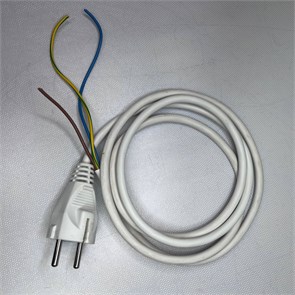 Шнур питания Б/У 3*1mm² 16A  250V 1,5м прямая вилка 00754422-БУ