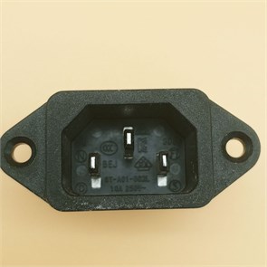 Сетевой разъём для бытовой техники 15A 250V RTS174760000084452
