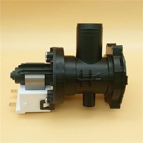 C00855480 Помпа сливная для стиральной машины Indesit, Whirlpool BPX2-35L 35W с улиткой в сборе C00855480