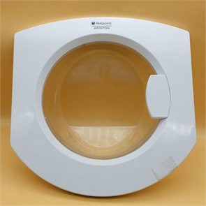C00267744 Люк (дверца) Б/У для стиральной машины Hotpoint Ariston Margarita 00755704-БУ