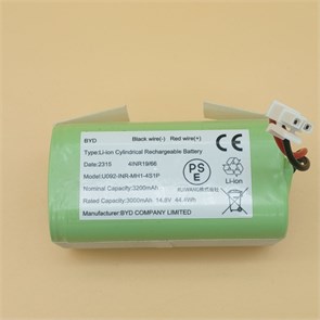 Аккумулятор 3200mAh 14,8V для робота-пылесоса U092-INR-MH1-4S1P RTS1747600000851318