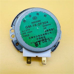 Двигатель вращения поддона GM-16-2F304 Б/У для микроволновой печи SAMSUNG RTS1747600000851509-бу