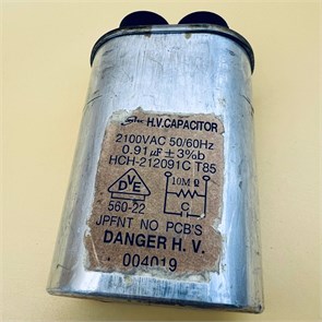 Высоковольтный конденсатор Б/У HCH-212091C T85 0,9µF±3%b 2100VAC HCH-212091C-бу