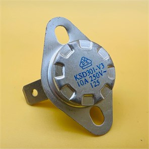 Термостат защитный Б/У KSD301-V3 10A 250V 125°C RTS1747600000851551-БУ