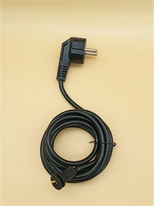 Сетевой шнур 3x0,75mm 16A 250V длина - 190см RTS1747600000851839