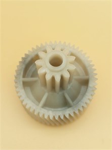 Шестерня для мясорубки Moulinex HV2/HV4/HV6, 42/17 мм, 50 косых и 11 прямых зубьев КХ-0009734