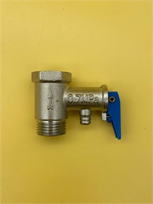 Клапан предохранительный 1/2", 7 бар, с ручкой RTS1747600000852768