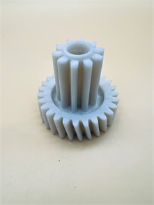 Шестерня мясорубки Kenwood MG350/360 средняя Ø55/28mm зубья 24/10шт (косой/прямой) КХ-0009746