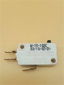Микропереключатель (концевой) 3-х контактный Б/У W-15-102C 03/10/02(D) для СВЧ RTS1747600000853041-БУ