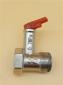 Клапан предохранительный Б/У 1/2", 7 бар, с ручкой RTS17476000008531540-БУ