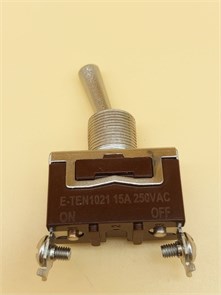 Тумблер одноплюсный ON-OFF с 2 контактамии фиксацией положения (15А) RTS17476000008531864