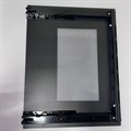 12971100A47571 Внешнее стекло с креплениями духового шкафа Midea MO68101CGB 12971100A47571