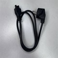 Шнур сетевой для ноутбука 1,5м 3х0,5 черный (VS-60) RTS174760000081023 - фото 144837
