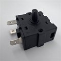 Переключатель 6-позиционный (3 ножки) для обогревателей 25T125-6