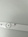RTS6190 Подсветка для телевизора BBK 32LEX-1027,32LEM-1056,32LEX-5027,32LEX-7027, TELEFUNKEN TF-LED32S62T2/32 6V 7 led (комплект 2 шт) 600mm RTS6190