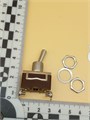 Тумблер одноплюсный ON-OFF с 2 контактамии фиксацией положения (15А) RTS17476000008531864